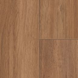 Natural Wood-Effect Laminate Flooring 8mm 1.996m² - Screwfix
