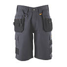 DeWalt Ripstop Multi-Pocket Shorts Grey / Black 32" W