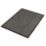 COBA Vyna-Plush Entrance Mat Black/Steel 1200mm x 900mm x 7mm