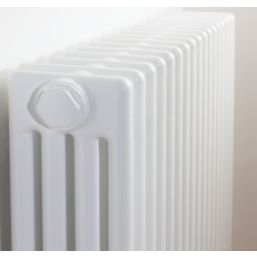 Acova 2000mm x 398mm 6387BTU White Vertical 4 Column Radiator