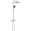 Refurb Grohe Vitalio Comfort 250 HP Rear-Fed Exposed Chrome Thermostatic Shower System