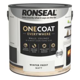 Ronseal 2.5Ltr Winter Frost Matt Emulsion Multi Surface Paint