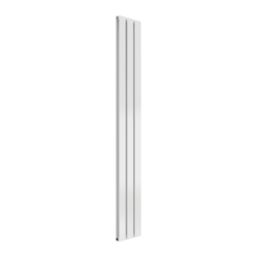 Reina Flat Double 1600mm x 218mm 1716BTU White Vertical Designer Radiator