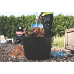 Red Gorilla  Polyethylene Tub Black 75Ltr