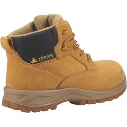 Amblers 605C KIRA Size 8 Womens Honey Waterproof  Safety Boots