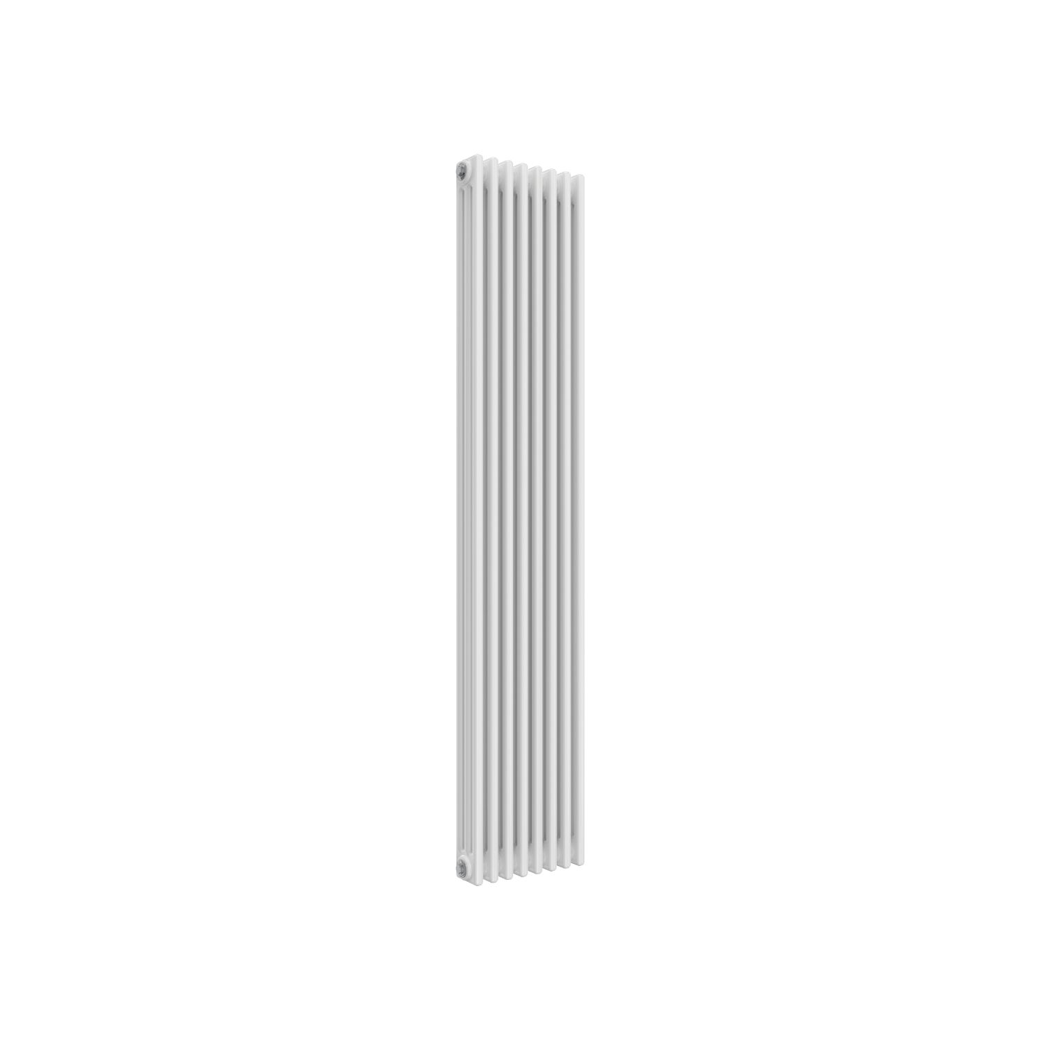 Reina 1800mm x 380mm 4600BTU White Vertical 3 Column Radiator (968LH)