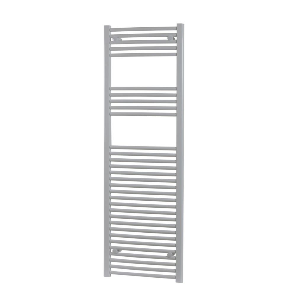 Flomasta 1600mm x 600mm 2781BTU White Curved  Towel Radiator