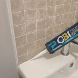 OB1 PlumbersPal  Sanitary Sealant & Adhesive White 290ml