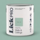 LickPro  2.5Ltr Teal 04 Vinyl Matt Emulsion  Paint
