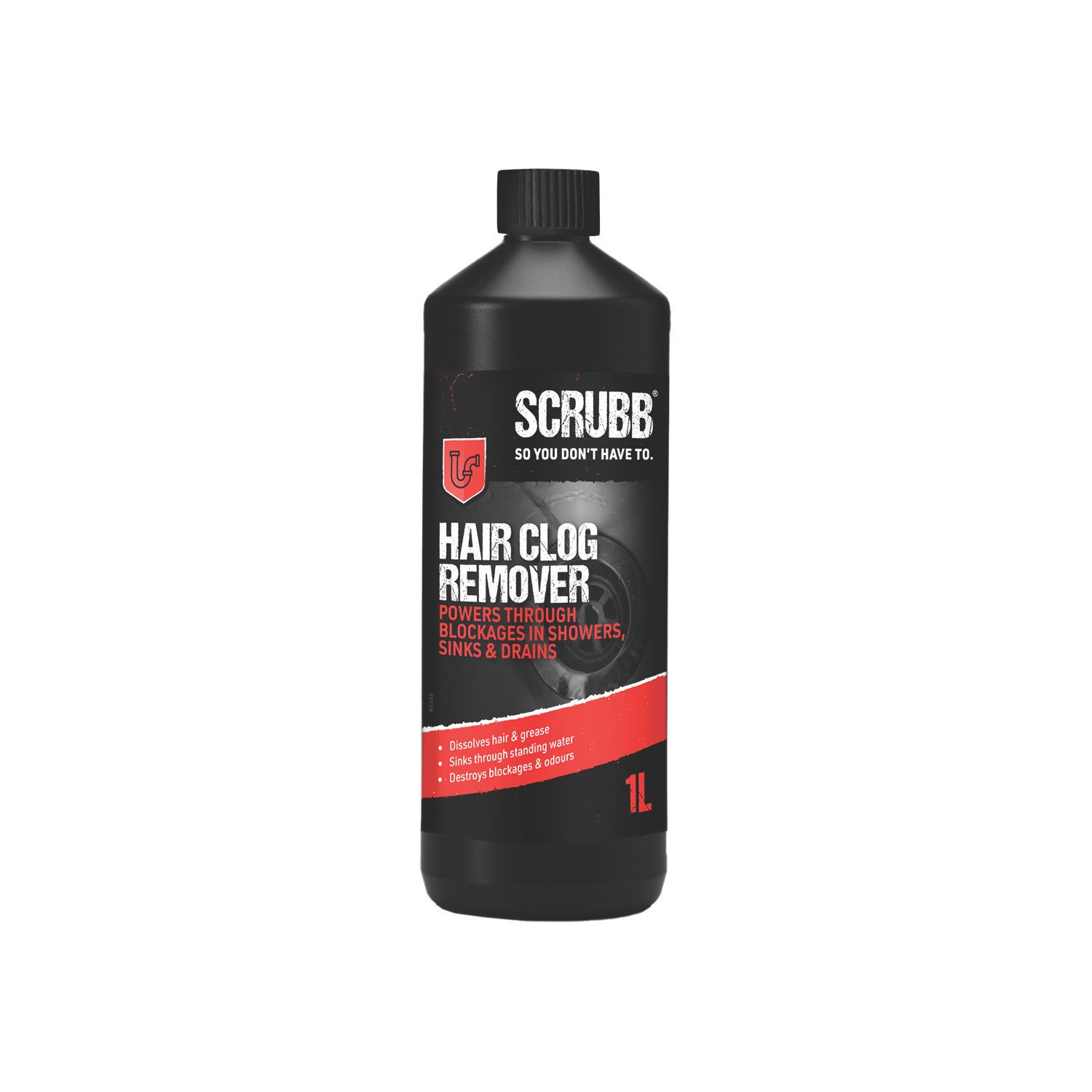 Scrubb Hair Clog Remover 1Ltr (968VE)