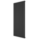 Ximax Oceanus 1500mm x 595mm 3280BTU Black Vertical Designer Radiator