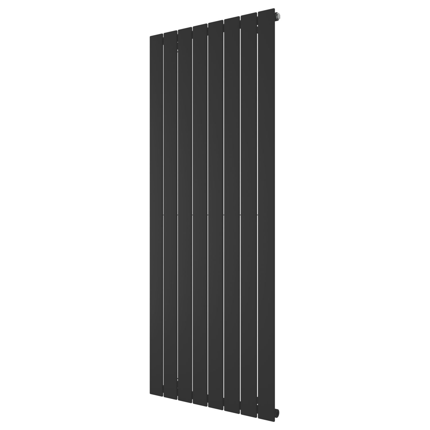 Ximax Oceanus 1500mm x 595mm 3280BTU Black Vertical Designer Radiator (968YE)