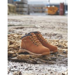 Site Meteorite Sundance Size 10  Brown Waterproof Steel Toe Cap Safety Boots