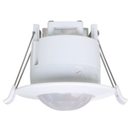 LAP  Indoor & Outdoor White PIR Recessed Standalone Sensor 360°