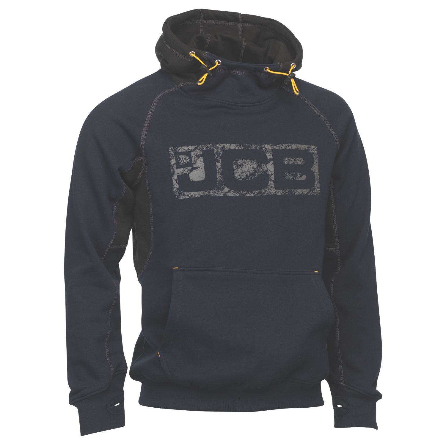 JCB Horton Hoodie Navy/Black Large 42-44" Chest (9699J)