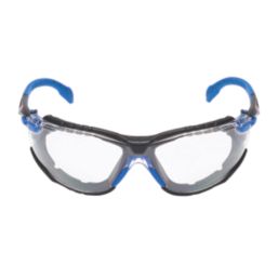 3M Solus 1000 Clear Lens Safety Specs Blue / Black