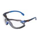 3M Solus 1000 Clear Lens Safety Specs Blue / Black