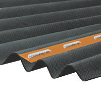 Corrapol-BT AC110BL Corrugated Bitumen Roof Sheet Black 2000 x 930mm