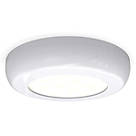 4lite  Round LED Cabinet Light White 2W 180lm 3 Pack
