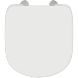 Ideal Standard Tempo  Short Projection Toilet Seat & Cover Duraplast White