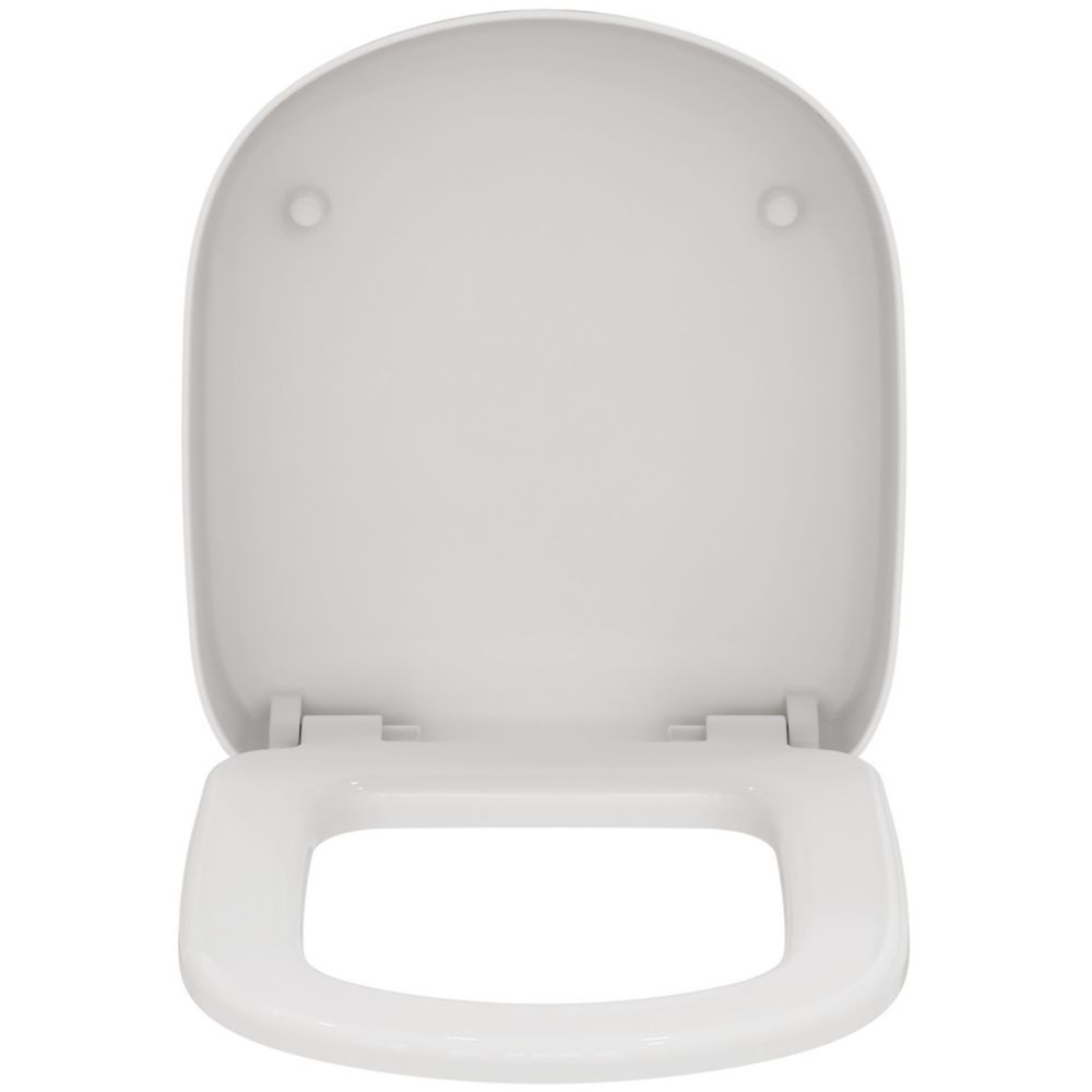 Ideal Standard Tempo  Short Projection Toilet Seat & Cover Duraplast White