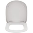 Ideal Standard Tempo  Short Projection Toilet Seat & Cover Duraplast White