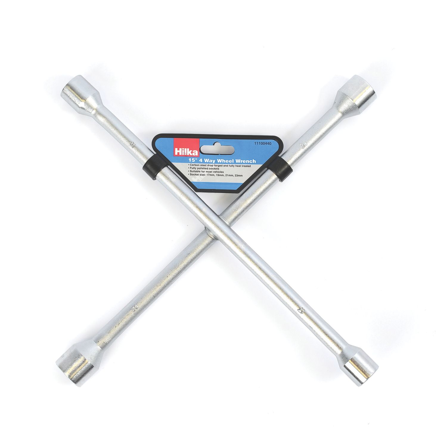 Hilka Pro-Craft 4-Way Wheel Wrench 17, 19, 21 & 23mm (969HP)