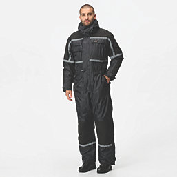 Regatta Waterproof Insulated Coverall  All-in-1s  Navy Large 42" Chest 32" L