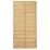 Forest  Softwood Rectangular Slatted Trellis 3' x 6' 4 Pack