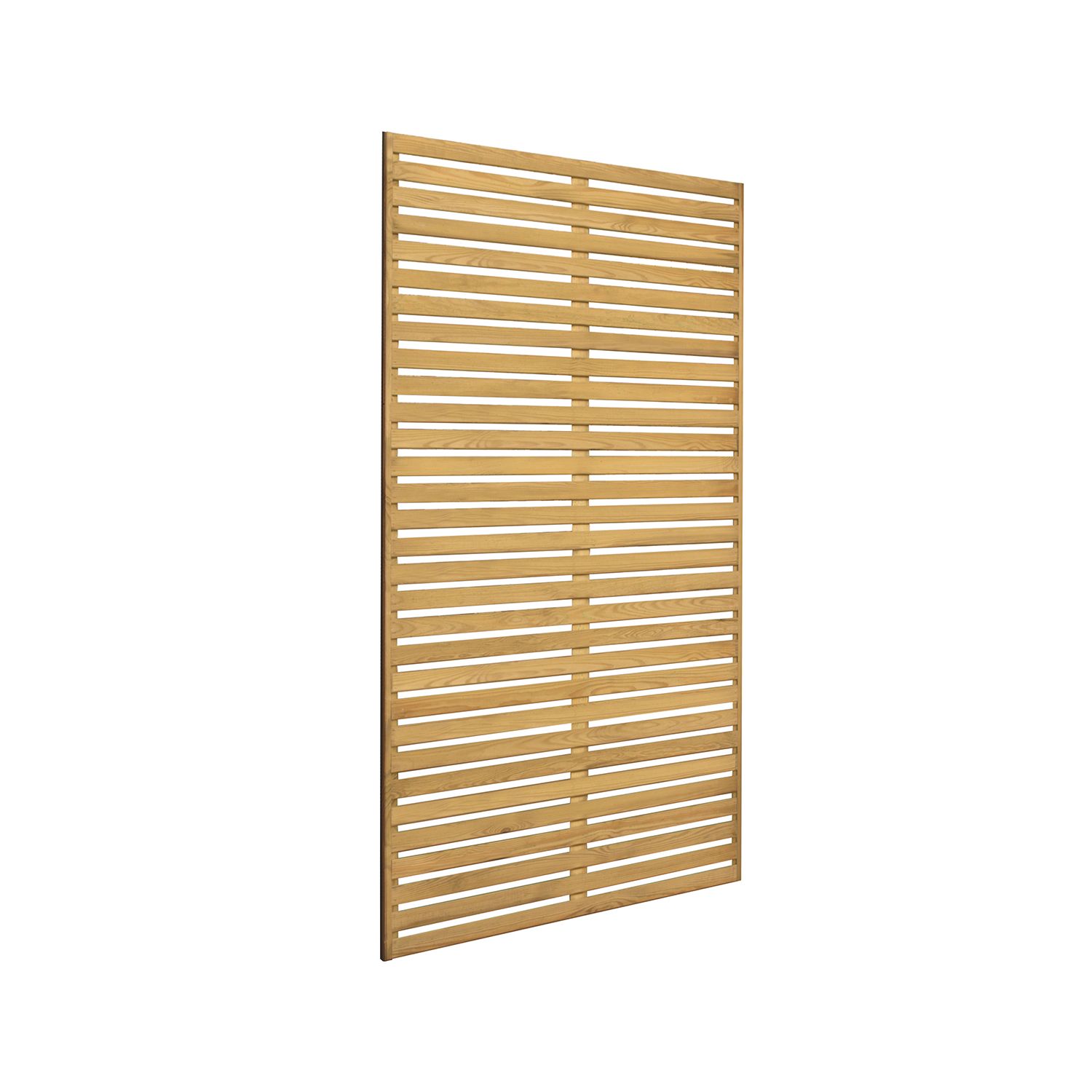 Forest Softwood Rectangular Slatted Trellis 3' x 6' 4 Pack (969JN)