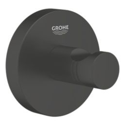 Grohe QuickFix Start  Robe Hook Matt Black