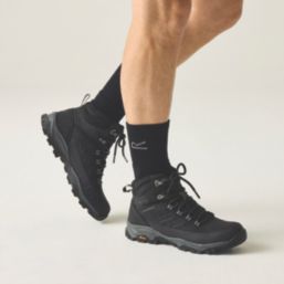 Regatta Blake Size 9.5  Black  Waterproof  Non Safety Work Boots