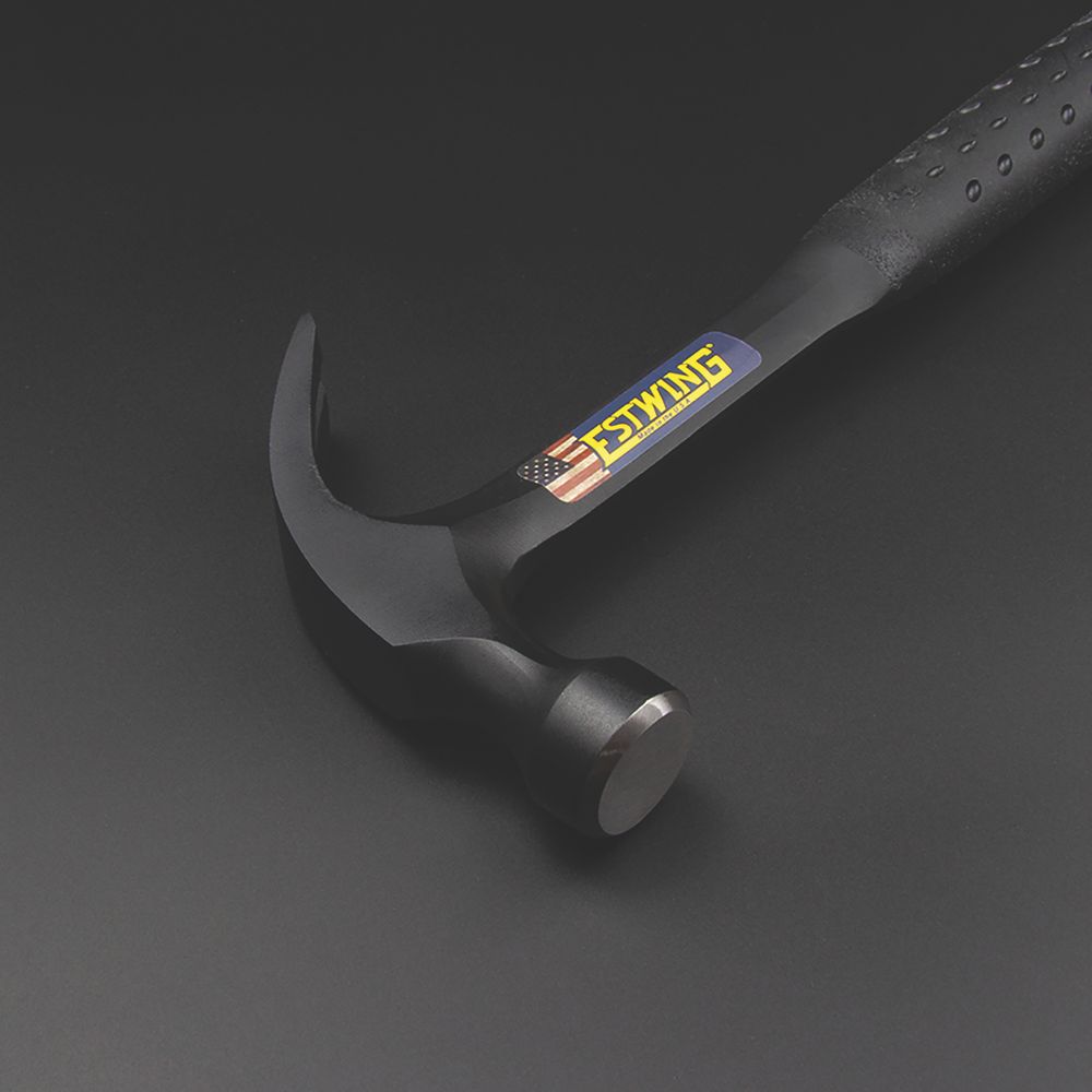 Estwing Black Edition Claw Hammer 20oz (0.57kg) - Screwfix