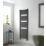 Towelrads 1800mm x 400mm 2443BTU Black Flat  Towel Radiator