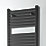 Towelrads Pisa Premium Towel Radiator 1800mm x 400mm Black 2443BTU