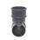 FloPlast MiniFlo 92.5° Round Offset Downpipe Bend Anthracite Grey 50mm
