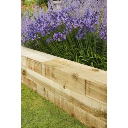 Forest Sleeper Borders Pressure-Treated  1.2m 2 Pack