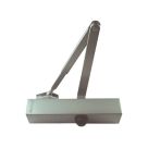 Union Retro 3V Fire Rated Overhead Door Closer Silver