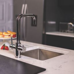 ETAL Elise 4-in-1 Instant Boiling Water Tap with Chiller Unit Chrome