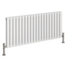 Reina Harley Double 600mm x 1470mm 5389BTU White Horizontal Designer Radiator