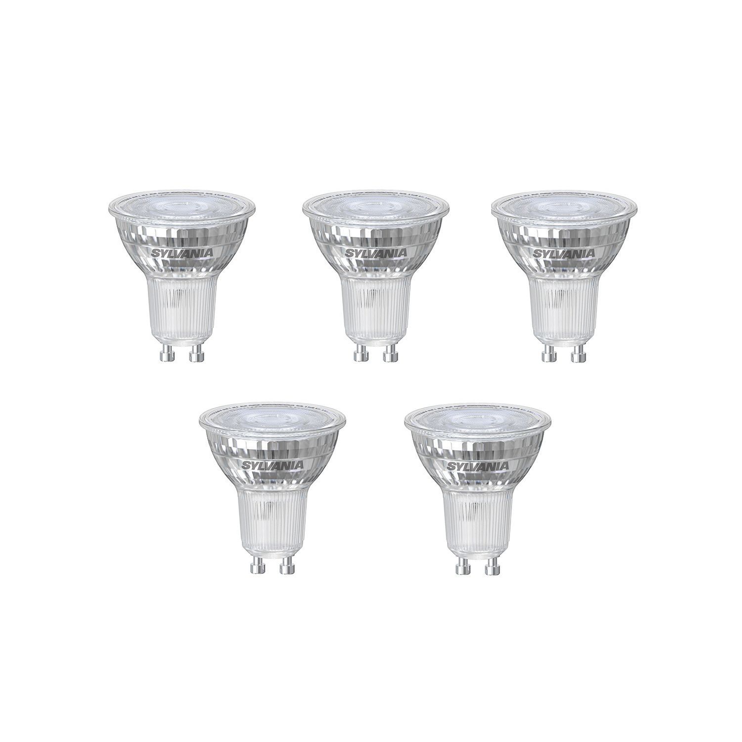 Sylvania RefLed Superia GU10 LED Light Bulb 345lm 3.7W 5 Pack (970EV)
