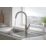 Bristan Maple Easyfit Mono Sink Mixer Stainless Steel 1 Pair