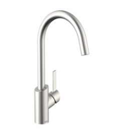 Bristan Maple Easyfit Mono Sink Mixer Stainless Steel 1 Pair
