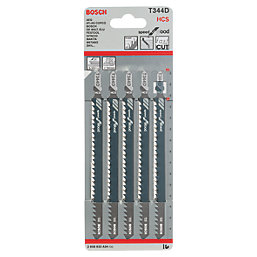 Bosch  T344D Multi-Material Jigsaw Blades 152mm 5 Pack