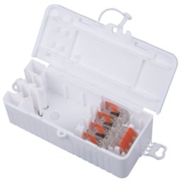 Debox  32A Junction Box 35 x 47 x 107mm White