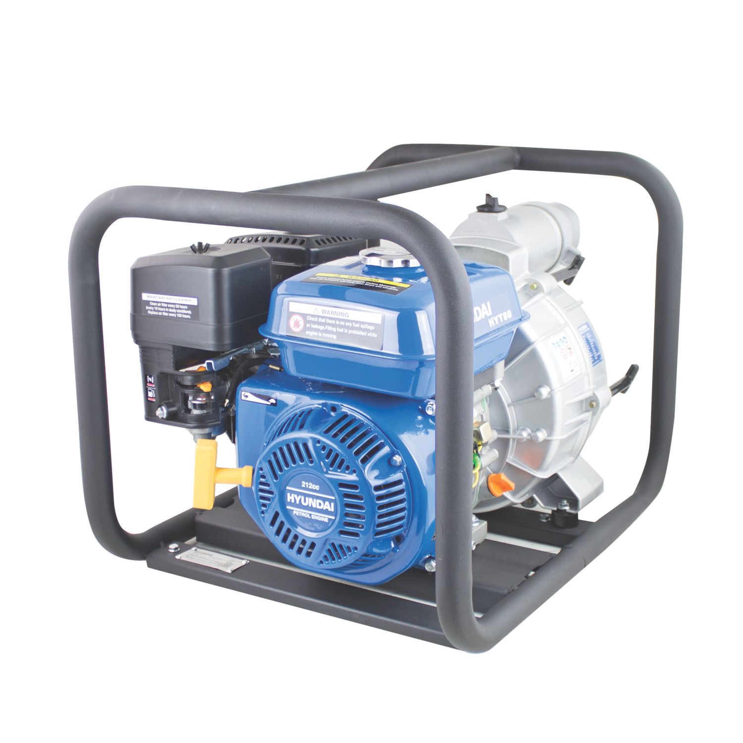 Hyundai HYT80 5.5hp Petrol Dirty Water Pump (970HM)