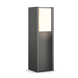Philips Hue Turaco 402mm Outdoor LED Smart Pedestal Light Anthracite 9W 806lm