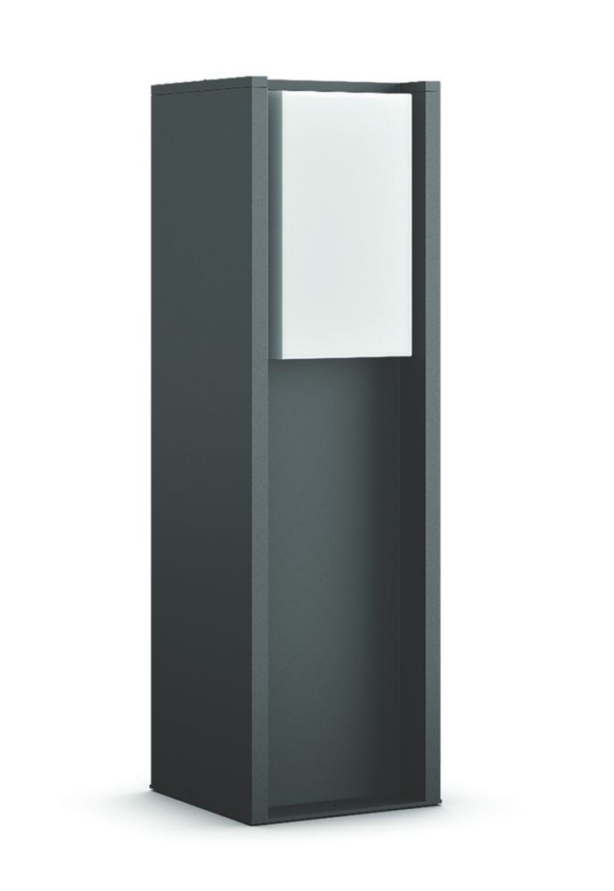Philips Hue Turaco 402mm Outdoor LED Smart Pedestal Light Anthracite 9W ...