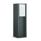 Philips Hue Turaco 402mm Outdoor LED Smart Pedestal Light Anthracite 9W 806lm