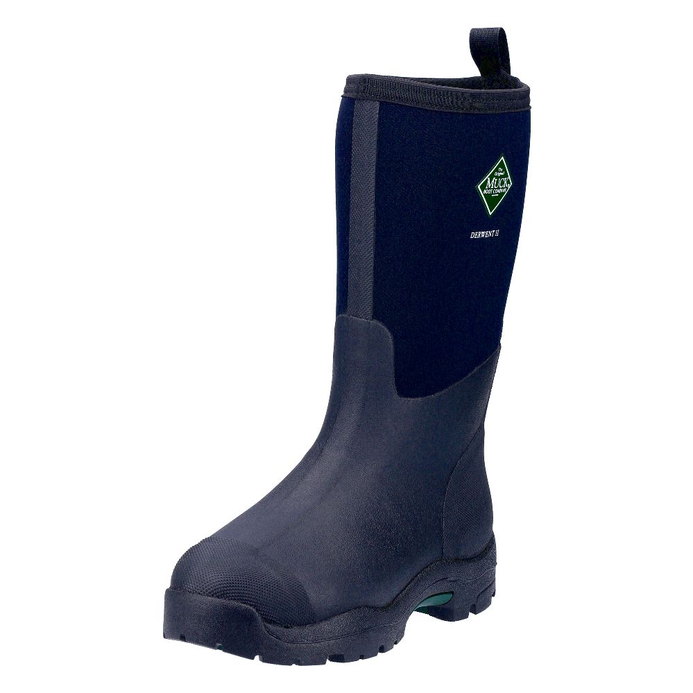 Muck Boots Derwent II Size 12 Black Non Safety Wellies